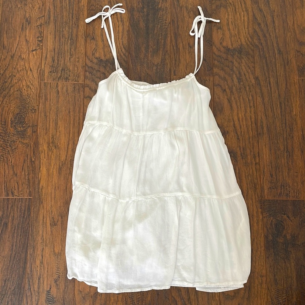 Hollister Linen Trapeze Dress
